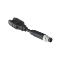 Bulgin T Circular Connector Adapter M8 1.5A 30V Male 6 Contacts IP67 PXPPVC08FIM06AYT010PVC