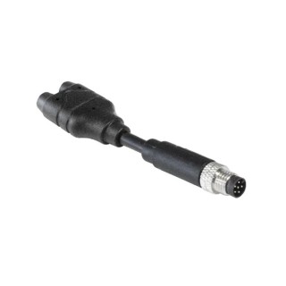 Bulgin T Circular Connector Adapter M8 1.5A 30V Male 6 Contacts IP67 PXPPVC08FIM06AYT010PVC