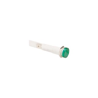 Bulgin Vandal Resistant LED Panel Mount Indicator, 7.1 mm, Tab Termination, Amber, 230V DC, IP67, IP66 L024500MAA