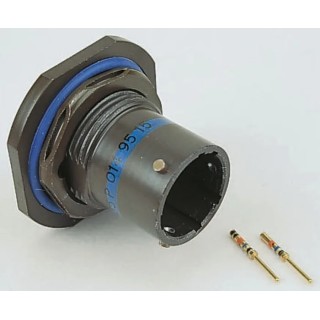 Amphenol Socapex LJT Series Straight Panel Mount MIL Spec Circular Connector 10 Way, 850V dc, Shell Size 13 LJT07RT1398P014