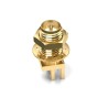 Wurth Elektronik WR-RPSMA Series Surface Mount SMA Coaxial Connector, Female, 50 Ω, Straight Body, Solder 63012242121508