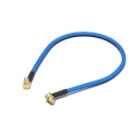 Wurth Elektronik SMP Series RF Coaxial Cable, 152.4 mm, 50 Ω, Terminated, Beryllium Copper Alloy, Black Jacket 65503521215301