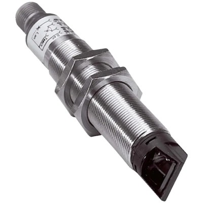 SICK Retroreflective Photoelectric Sensor Barrel Style, 35 m Range, PNP Output, IP67, Laser, Metal/Plastic, VL18L-3P344