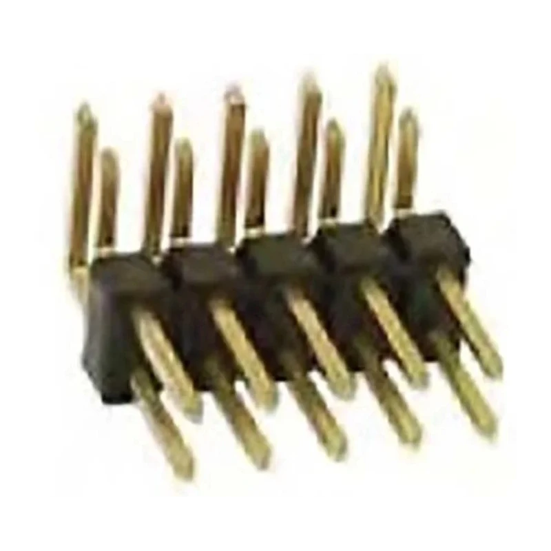 Amphenol Communications Solutions EconoStik Series Right Angle Through Hole Pin Header 6 Contacts, 2.54 10129382-906002BLF