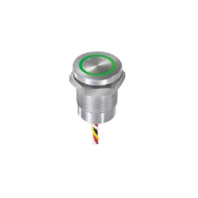 APEM Capacitive Switch Latching, Momentary, Illuminated, Green/Red LEDs, Aluminium Body, NPN Output CPB2210000NGSC