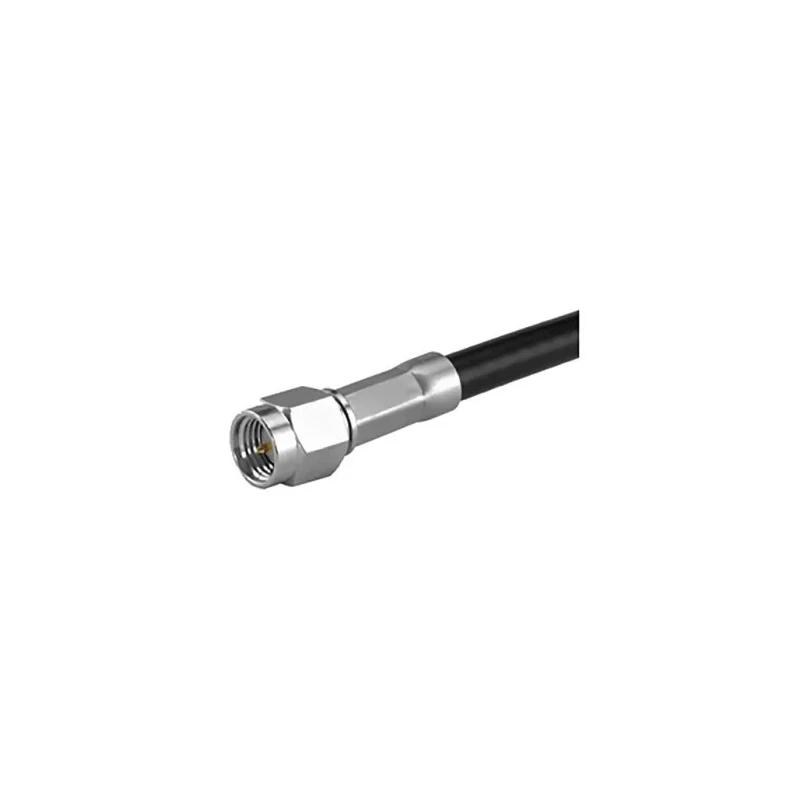 Huber+Suhner SMA Cable Mount Male Coaxial Connector, 50 Ohm, Straight Body, Crimp, Brass Sucoplate, 18 11_SMA-50-3-45/133_NE