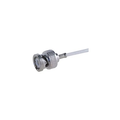 Huber+Suhner Coaxial Connector Cable Male BNC, 75 Ω, Straight Body, Crimp, Brass, 1 GHz 11_BNC-75-4-6/133_NH