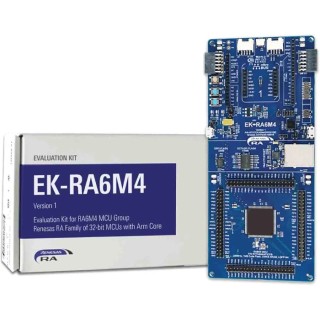 Renesas Electronics RA6M4 Group Evaluation Kit ARM Cortex M33 Microcontroller Board RTK7EKA6M4S00001BE
