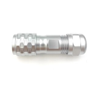 RS PRO Circular Connector 4 Contacts Cable Plug Male IP67 SF10 Series 125V 3A Chrome Plated Brass 206-5004