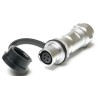 RS PRO SF10 Circular Connector 206-5017, 4 Contacts, Female Socket, Cable Mount, IP67, 125V, 3A