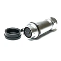 RS PRO Circular Connector Cable Socket, Female, 2 Contacts, M20, 25A, 500V, IP67, Chrome Plated Brass, SF20 Series 206-5152