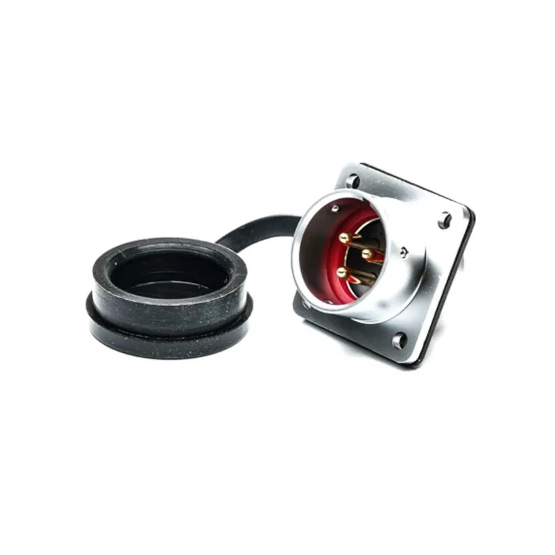 RS PRO Circular Connector Socket, 3 Contacts, Flange, M20, Male, IP67, SF20 Series 500V 10A Chrome-Plated Brass 206-5186