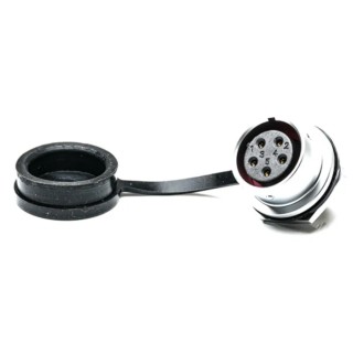 RS PRO Circular Connector 5 Contacts Socket Female M20 IP67 SF20 Series 500V 10A Chrome-Plated Brass 206-5179