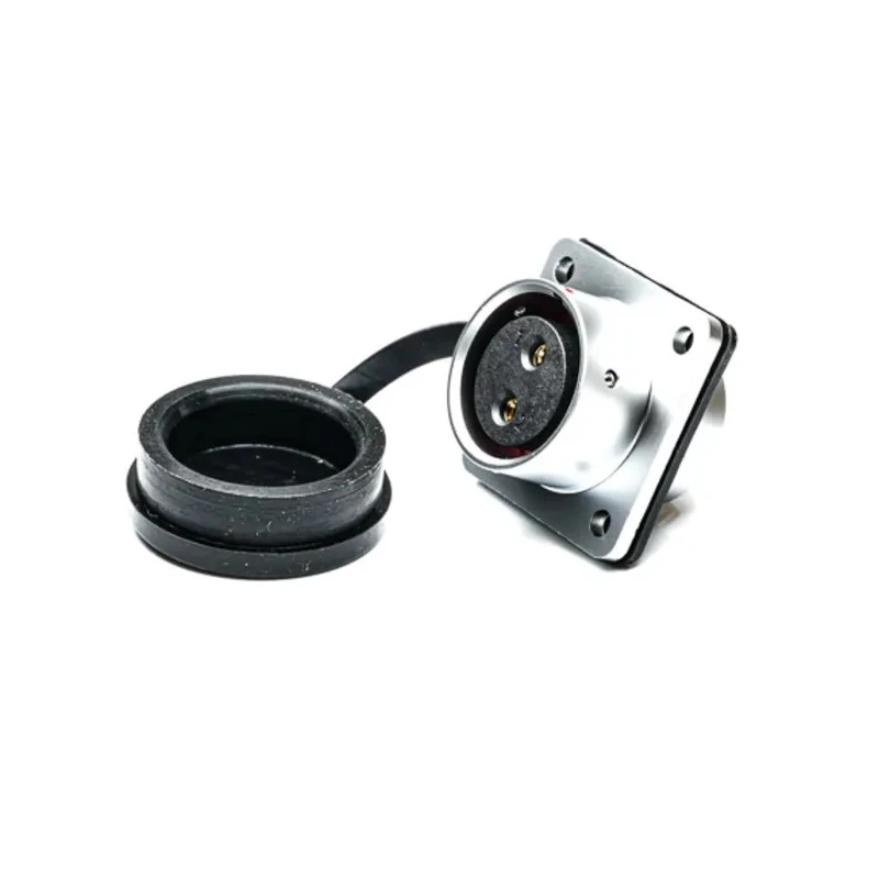 RS PRO Circular Connector 2 Contacts Flange M20 Socket Female IP67 SF20 Series 25A 500V Chrome Plated Brass 206-5195