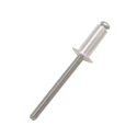 RS PRO Aluminium Blind Rivet, Dome Head, 2.4 mm Diameter, 4 mm Length, Steel Mandrel, DIN 7337 206-5331