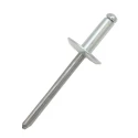 RS PRO Aluminium Blind Rivet 4.8mm Diameter, Large Flange, Grip Range 6–8mm, 12mm Length 206-5406