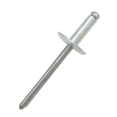 RS PRO Aluminium Blind Rivet 4.8mm Diameter, Large Flange, Grip Range 6–8mm, 12mm Length 206-5406