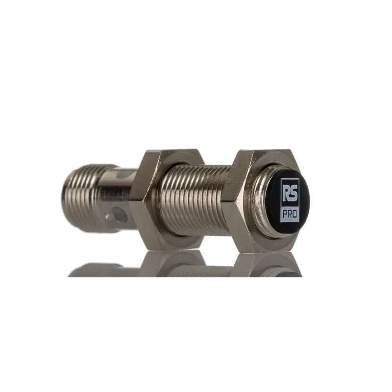 Telemecanique Sensors Threaded Barrel Inductive Proximity Sensor M12 x 1, PNP, 30V DC, 4 mm Sensing, IP68, Nickel 206-6155