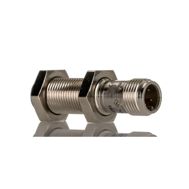 Telemecanique Sensors Threaded Barrel Inductive Proximity Sensor M12 x 1, PNP, 30V DC, 4 mm Sensing, IP68, Nickel 206-6155