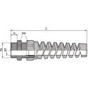 Lapp SKINTOP Series Cable Gland Kit, 1 x Cap Nut with Protection Spiral, 1 x Gland Body, 1 x Sealing Ring 53015810+53019210
