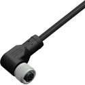 RS PRO Female 8 Way Right Angle to Female Free End Sensor Actuator Cable 10 m Polyurethane IP67 30V 206-7624