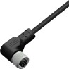 RS PRO Female 8 Way Right Angle to Female Free End Sensor Actuator Cable 10 m Polyurethane IP67 30V 206-7624