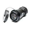 RS PRO SP29 Series Circular Connector 3 Contacts, Female Cable Socket, IP68, 50A, 500V, 207-0743