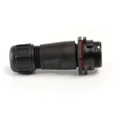 RS PRO Circular Connector 2 Contacts, Cable Mount, Socket, Male, Solder, IP68, 5A 180V SP11 Series 207-0609