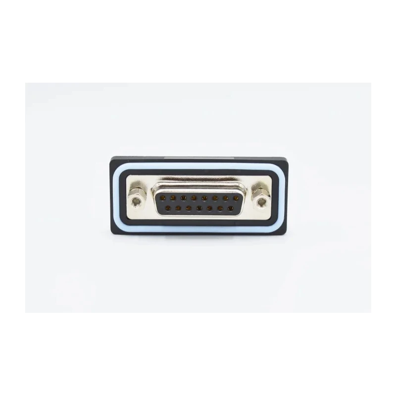 Norcomp SDF 15-Way Right Angle Surface Mount D-Sub Connector, 2.74 mm Pitch, 1000V, 5A, Female, Board Lock SDF-R15-213L461