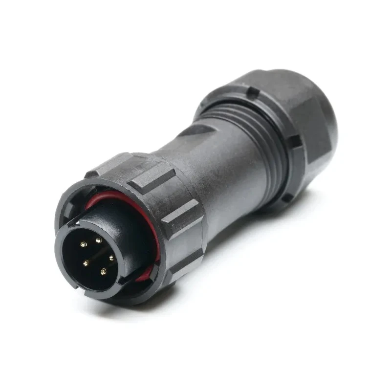 RS PRO Circular Connector, 5 Contacts, Cable Plug, Male, IP67, SY13 Series 180V 5A 207-2252