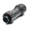 RS PRO Circular Connector, 5 Contacts, Cable Plug, Male, IP67, SY13 Series 180V 5A 207-2252