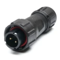 RS PRO SY13 Series Circular Connector, Cable Mount, 2 Contacts, Plug, IP67, Male, 13A, 250V, 207-2246
