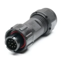 RS PRO Circular Connector, 9 Contacts, Cable Plug, Male, IP67, SY13 Series, 3A, 125V 207-2258