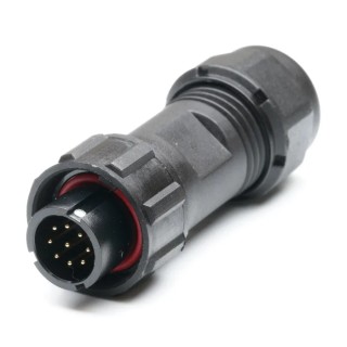 RS PRO Circular Connector, 9 Contacts, Cable Plug, Male, IP67, SY13 Series, 3A, 125V 207-2258
