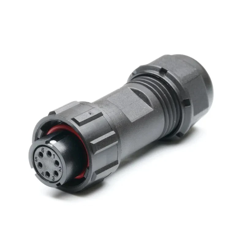 RS PRO Circular Connector 6 Contacts Cable Plug Female IP67 SY13 Series 207-2264