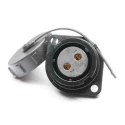 RS PRO Circular Connector, 2 Contacts, Flange Socket, Female, IP67, SY21 Series, 30A, 500V, Model 207-2396