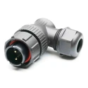 RS PRO Circular Connector, 2 Contacts, Cable Mount, Plug, Male, IP67, Bayonet SY21 Series 30A 500V 207-2408