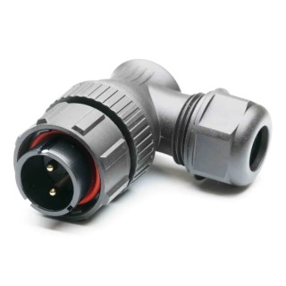 RS PRO Circular Connector, 2 Contacts, Cable Mount, Plug, Male, IP67, Bayonet SY21 Series 30A 500V 207-2408