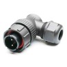 RS PRO Circular Connector, 2 Contacts, Cable Mount, Plug, Male, IP67, Bayonet SY21 Series 30A 500V 207-2408