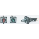 Eaton 3 Position Selector Switch Head, 16 mm Cutout, Red Handle Q25LWK3R-WS