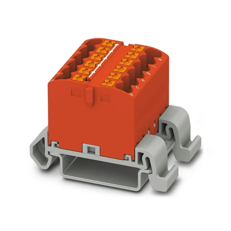 Phoenix Contact Distribution Block 12 Way 690V 24A Polyamide Blue IP20 Push-in Termination 3273158