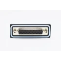 Norcomp HDF 44-Way Vertical Surface D-Sub Connector, 2.29 mm Pitch, Female, 1000V, 3A, Gold Plated Brass HDF-V44-213L011