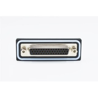Norcomp HDF 44-Way Vertical Surface D-Sub Connector, 2.29 mm Pitch, Female, 1000V, 3A, Gold Plated Brass HDF-V44-213L011
