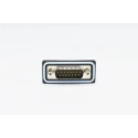 Norcomp SDF 15-Way Right Angle 2.74 mm Pitch Surface D-Sub Connector with 4-40 Screw Male SDF-R15-113L011