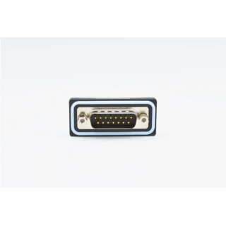 Norcomp SDF 15-Way Right Angle 2.74 mm Pitch Surface D-Sub Connector with 4-40 Screw Male SDF-R15-113L011