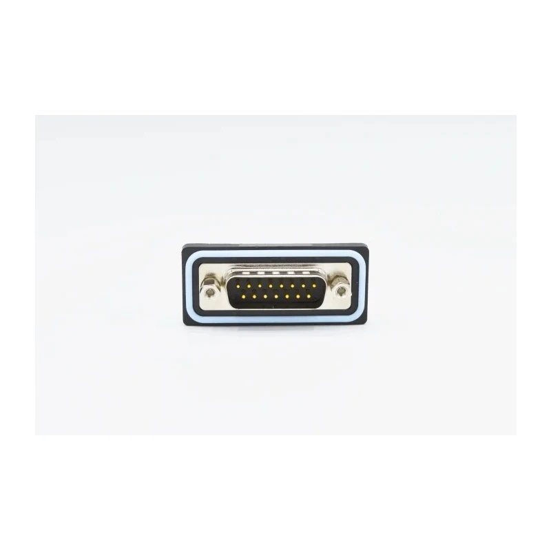 Norcomp SDF 15-Way Right Angle 2.74 mm Pitch Surface D-Sub Connector with 4-40 Screw Male SDF-R15-113L011
