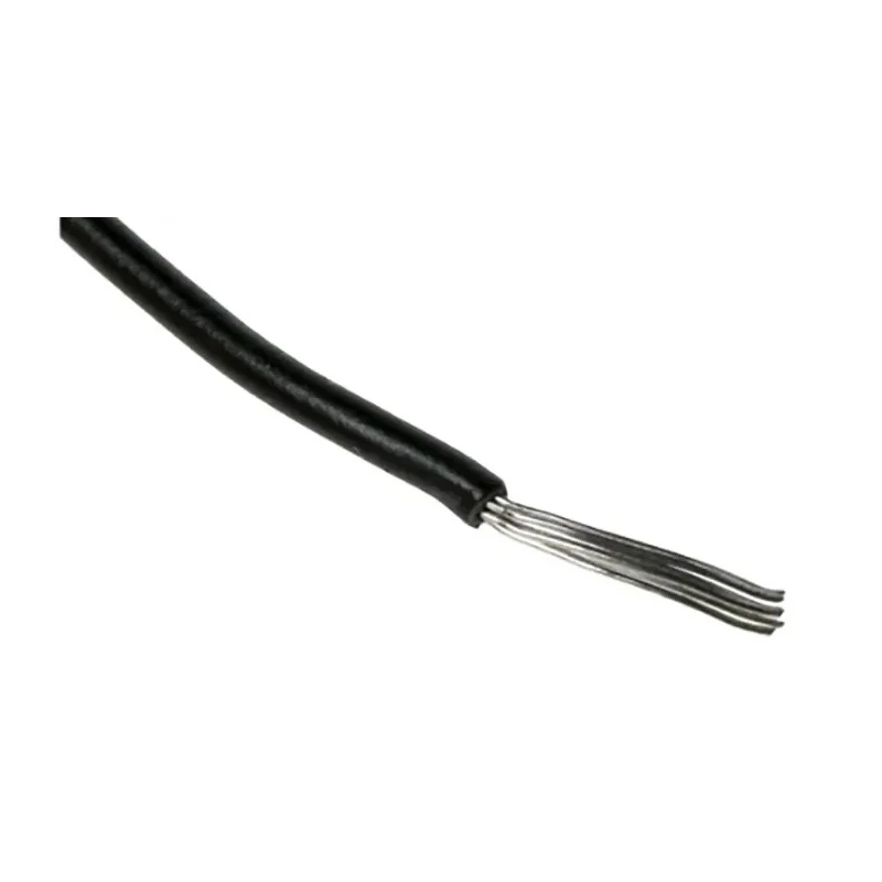 RS PRO Black Hook Up Wire 18 AWG, 7 x 0.4 mm Strands, 100 m Reel, PVC, 300V, 207-5291