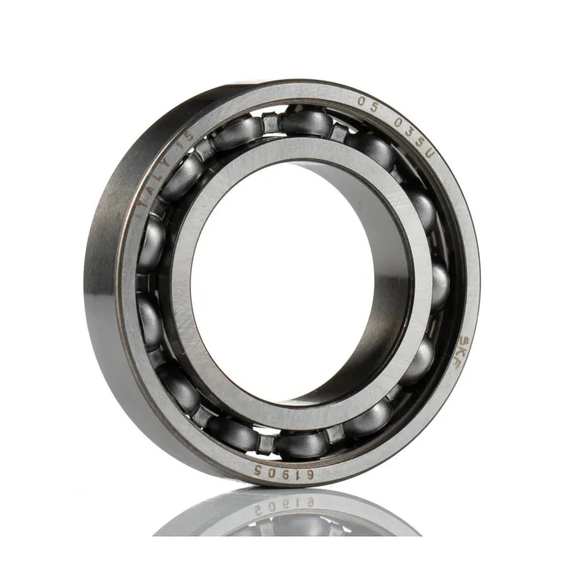SKF Single Row Deep Groove Ball Bearing 25 mm ID x 42 mm OD x 9 mm, Sheet Metal Cage, 61905