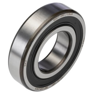SKF Single Row Deep Groove Ball Bearing, 35 mm ID, 72 mm OD, 17 mm Width, 27 kN Dynamic Load, 1 Row, C3 6207-2RS1/C3GJN