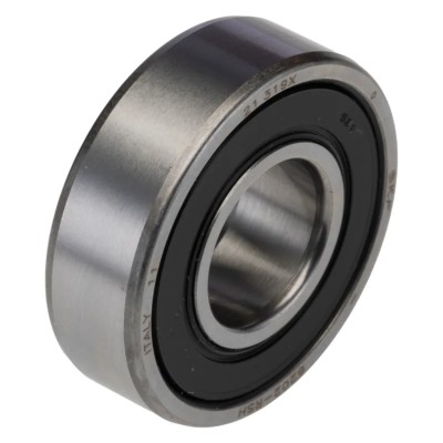 SKF Deep Groove Ball Bearing, 15mm ID, 35mm OD, 11mm Width, Sealed, Single Row, 13000rpm Limiting Speed, Steel Balls 6202-RSH